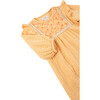 Double Gauze Embroidered Coverall, Tan - Onesies - 3