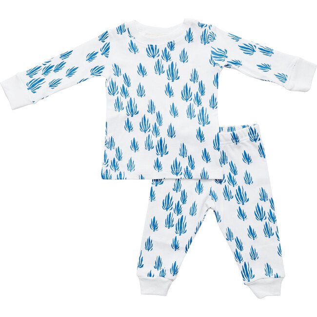 Seaweed Pajama Set, Marine - Pajamas - 1