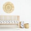 Organic Cotton Crib Sheet - Stingray, Denim - Crib Sheets - 2