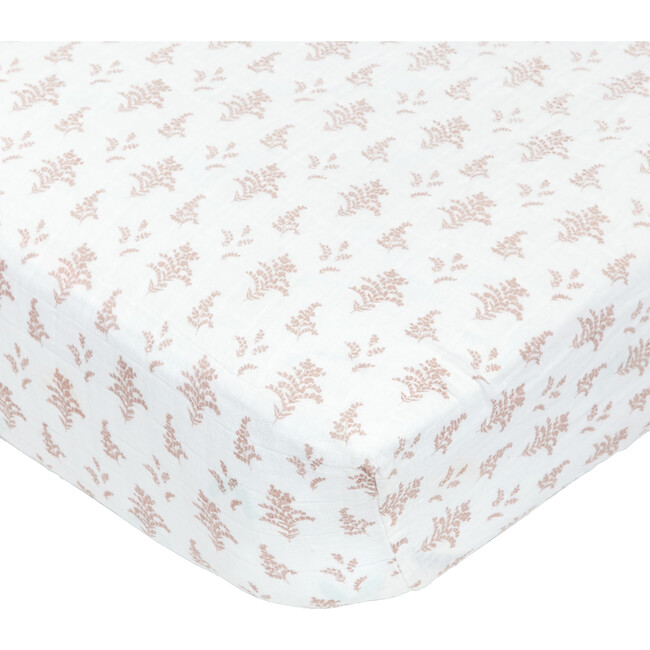 Crib Sheet, Mauve Goldenrod - Crib Sheets - 1