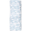 Alligator Swaddle, Bay Blue - Swaddles - 1 - thumbnail