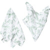 Set of 2 Burp Cloths, Agave Clouds - Burp Cloths - 2