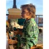 Kids Long Sleeve & Pant Set, Martinique Banana Leaf - Pajamas - 2