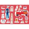 Set of 2 Sticker Booklettes, Amusement Park/Fire Station - Arts & Crafts - 2