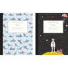 Set of 2 Composition Notebooks, Space/Sharks - Paper Goods - 1 - thumbnail