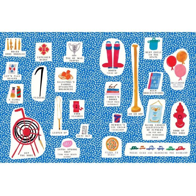 Set of 2 Sticker Booklettes, Amusement Park/Fire Station - Arts & Crafts - 3