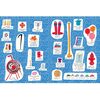 Set of 2 Sticker Booklettes, Amusement Park/Fire Station - Arts & Crafts - 3