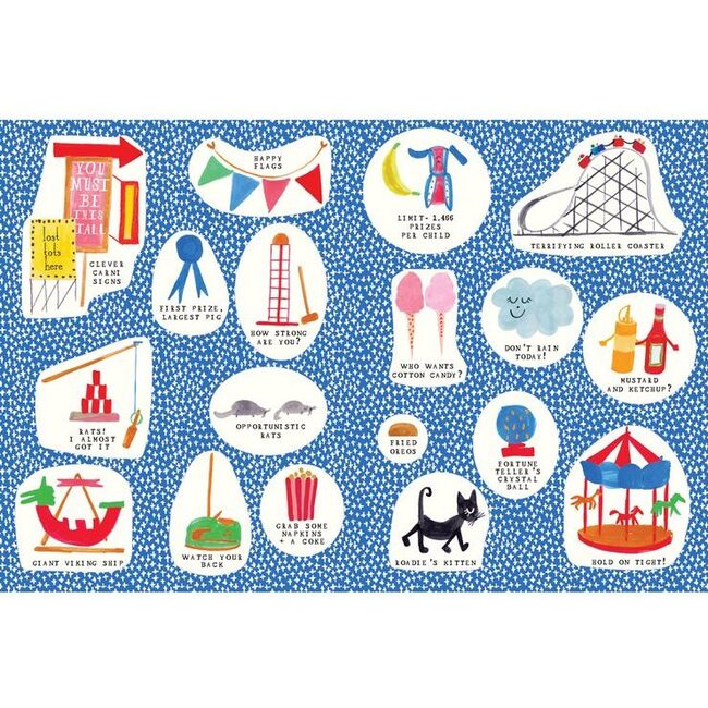 Set of 2 Sticker Booklettes, Amusement Park/Fire Station - Arts & Crafts - 5