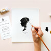 Hand-Painted Custom Silhouette, Unframed - Art - 8