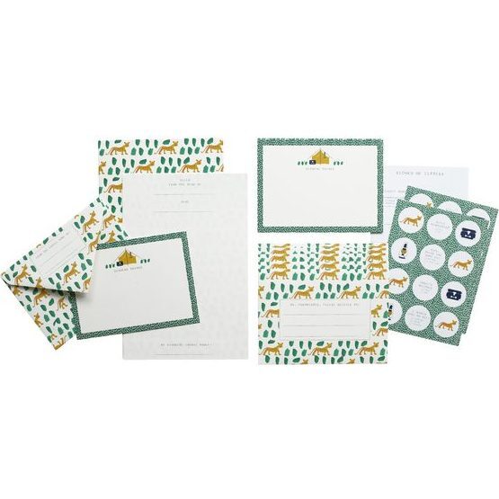 Letter Writing Set, Leopards - Paper Goods - 1