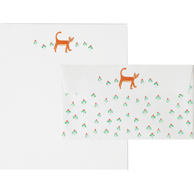 Spotted Cheetah Letterhead Set - Paper Goods - 1