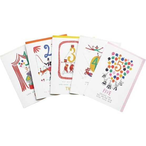 Assortment of 5 Birthday Cards, All Ages - Paper Goods - 2