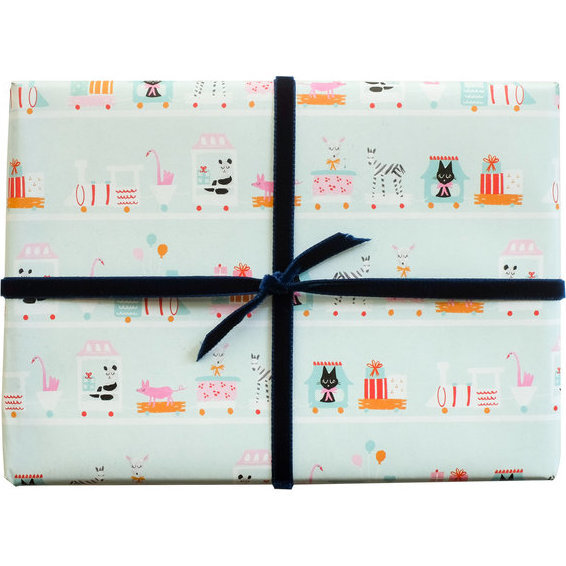 Choo Choo Train Gift Wrap