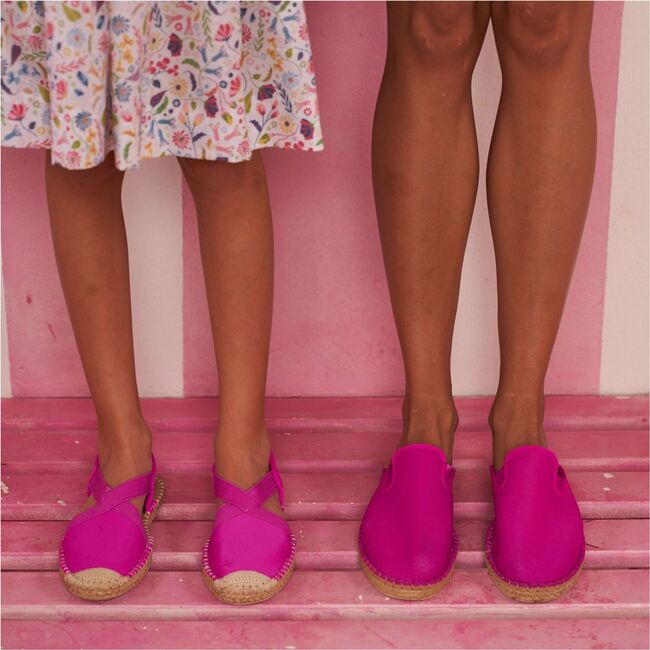 Kids Seafarer Slingback Water Shoe, Hot Pink - Sandals - 3