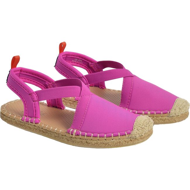 Kids Seafarer Slingback Water Shoe, Hot Pink - Sandals - 4