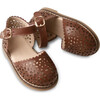 Leather Pocket Sandal, Hazelnut - Sandals - 1 - thumbnail