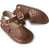 Leather Pocket Sandal, Hazelnut - Sandals - 2