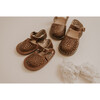 Leather Pocket Sandal, Hazelnut - Sandals - 3