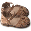 Leather Pocket Sandal, Tan - Sandals - 4