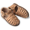 Leather Indie Sandal, Sand - Sandals - 1 - thumbnail