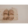 Leather Pocket Sandal, Rosewater - Sandals - 6