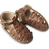 Leather Indie Sandal, Hazelnut - Sandals - 1 - thumbnail