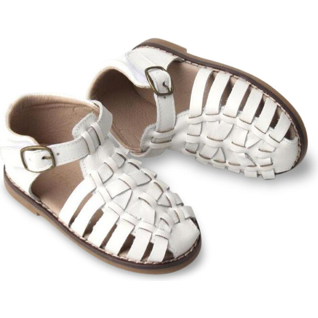 Leather Indie Sandal, Cotton