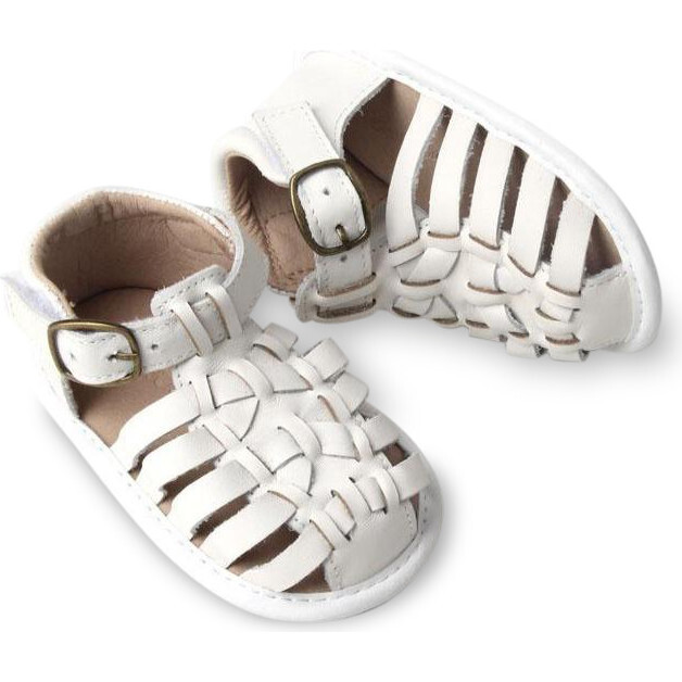 Leather Indie Sandal, Cotton