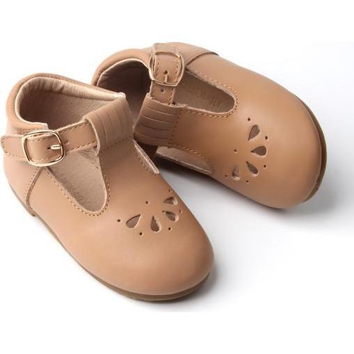 Petal T-Bar, Peanut - Mary Janes - 6