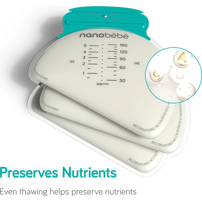 Breastmilk Storage Bags with Organizer, 25 Count - Breast Pumps - 5
