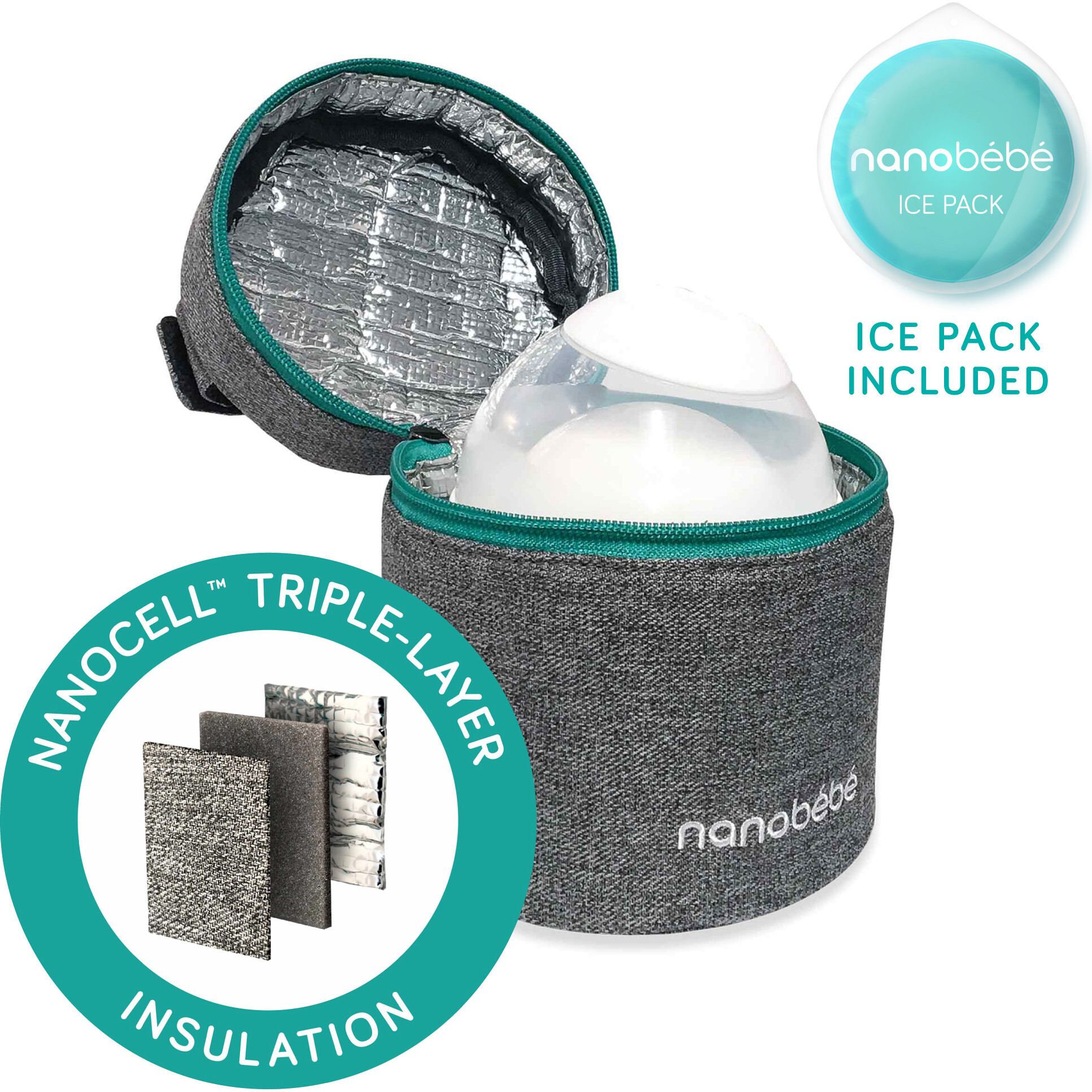 Nanobebe Compact Drying Rack - White