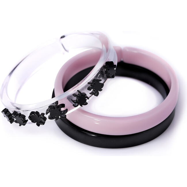 Black Spider Bracelet Set of 3, Multi - Bracelets - 1