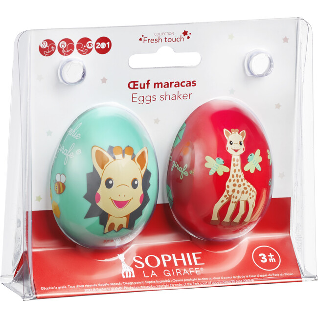 Egg Shakers, Red/Turquoise - Developmental Toys - 3