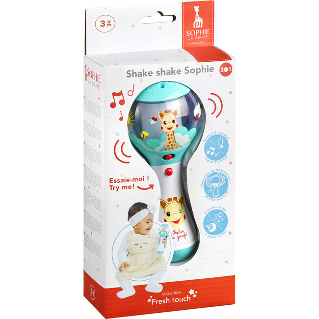 Shake Shake Sophie La Giraffe, Blue - Developmental Toys - 7