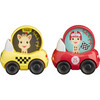 Set of 2 Sophie La Girafe Vehicles, Red/Yellow - Developmental Toys - 8 - thumbnail