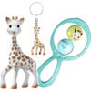 Il Était Une Fois Giraffe Gift Set, Blue - Rattles - 1 - thumbnail