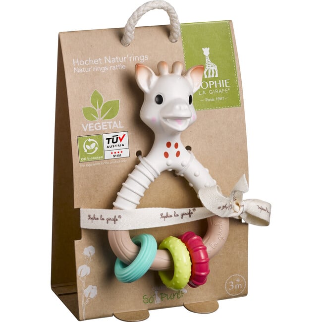 So'Pure Natur’Rings Rattle, Multi - Rattles - 5