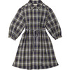 Plaid Shirt Dress, Multi - Dresses - 1 - thumbnail