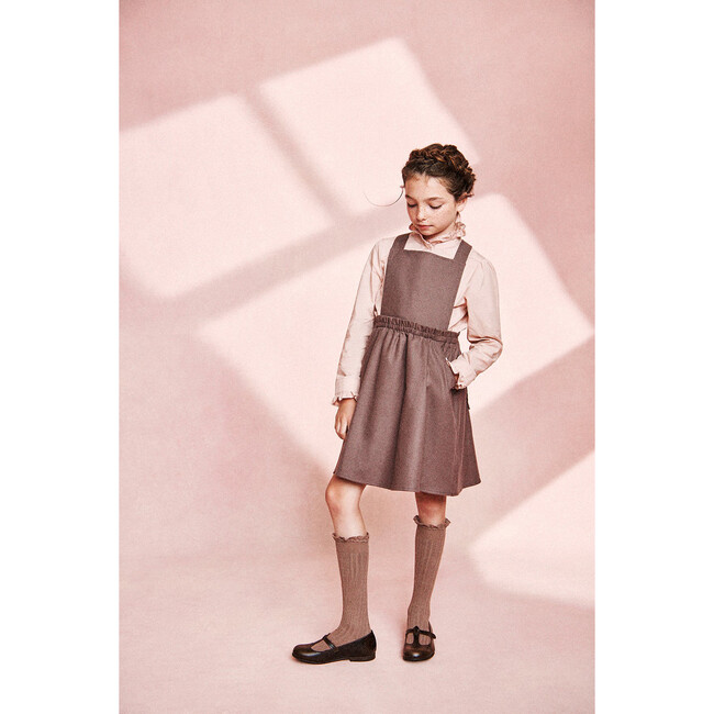 Apron Dress, Peppercorn - Dresses - 2