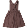 Apron Dress, Peppercorn - Dresses - 3