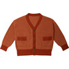 Oversized Knit Cardigan, Sunburn - Sweaters - 1 - thumbnail
