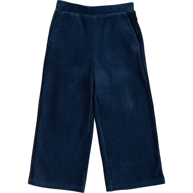 Velour Wide Pants, Moonlit Ocean