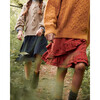 Tiered Ruffle Skirt, Burnt Henna - Pants - 2