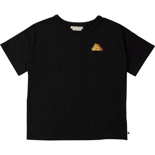 Tent Graphic T-Shirt, Caviar