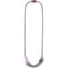 DISCONTINUED Pewter Balance Teething Necklace - Necklaces - 1 - thumbnail