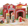 Preschool Play Lab Toys Country Train and Table Set, Wood - Transportation - 3 - thumbnail