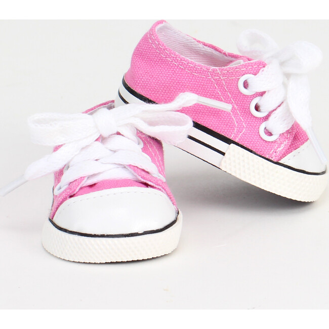 18'' Doll Canvas Sneakers, Light Pink