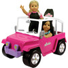 18'' Doll 4 x 4 Beach Cruiser Vehicle, Hot Pink - Doll Accessories - 1 - thumbnail