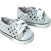 18'' Doll Sequin Sneakers, Silver - Doll Accessories - 2