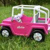 18'' Doll 4 x 4 Beach Cruiser Vehicle, Hot Pink - Doll Accessories - 2